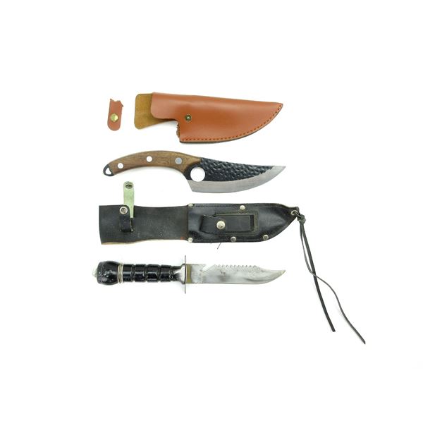 ASSORTED FIXED BLADE KNIVES LOT
