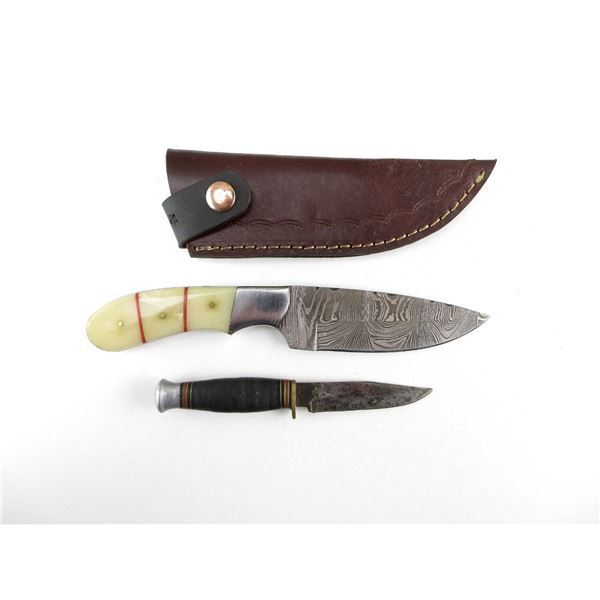 ASSORTED FIXED BLADE KNIVES LOT