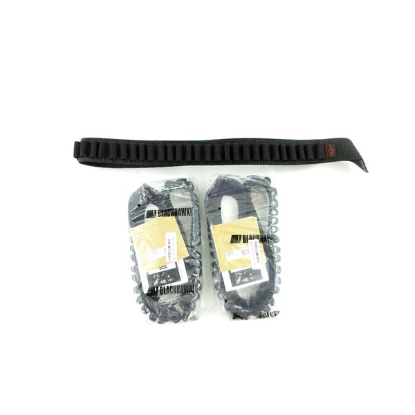 BLACKHAWK SHOTGUN BANDOLIERS LOT