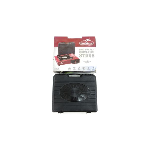 CAMP CHEF ONE BURNER MULTI-FUEL STOVE