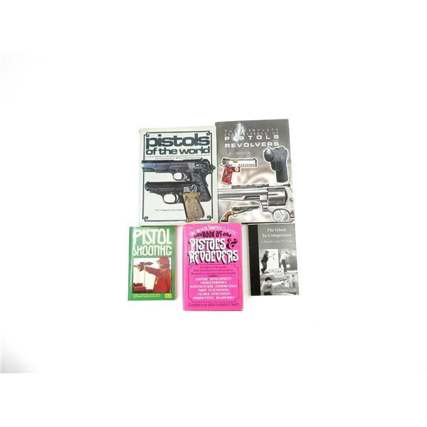 ASSORTED PISTOLS BOOK LOT