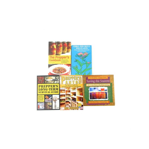 ASSORTED SURVIVAL BOOKS LOT