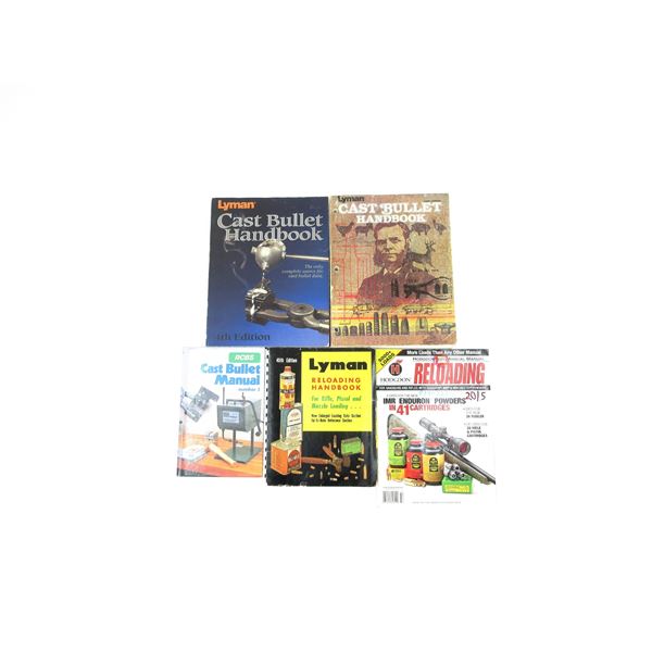 ASSORTED RELOADING BOOKS LOT