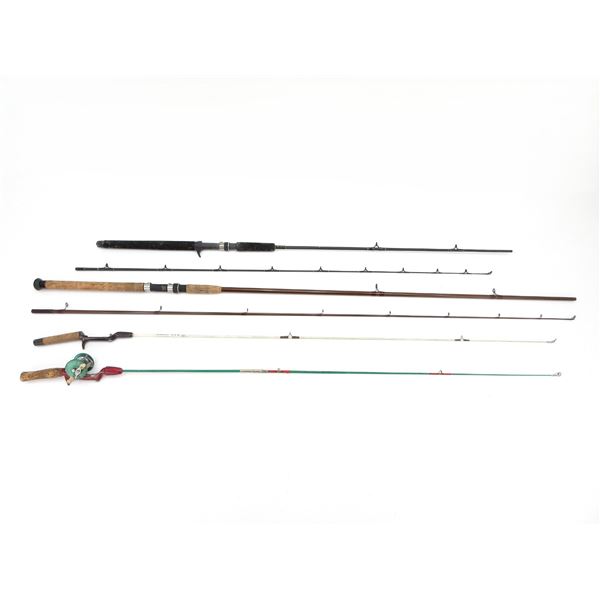 ASSORTED FISHING RODS LOT
