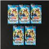 Image 1 : LOT OF 5 UNOPENED KONAMI "LEGEND OF BLUE EYES" YU-GI-OH CARD PACKS FROM KOREA