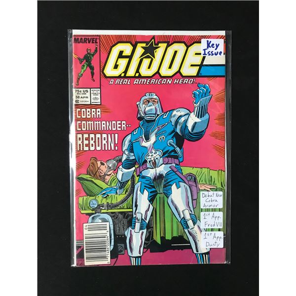MARVEL COMICS NO.58 G.I. JOE