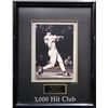 Image 1 : PROFESSIONALLY FRAMED PAUL MOLITOR SIGNED 3000TH HIT PHOTO 20/50 (UPPER DECK COA)