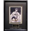 Image 1 : PROFESSIONALLY FRAMED STAN MUSIAL SIGNED 3000TH HIT PHOTO 36/50 (UPPER DECK COA)