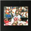 Image 1 : JOE MONTANA SIGNED SAN FRANCISCO 49ERS 8X10 PHOTO (SUPER STAR COA)