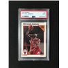 Image 1 : 1991 MICHAEL JORDAN HOOPS MVP CARD (PSA GRADED 9)