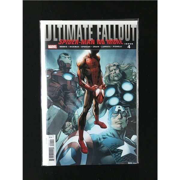MARVEL COMICS NO.4 SPIDERMAN NO MORE ULTIMATE FALLOUT