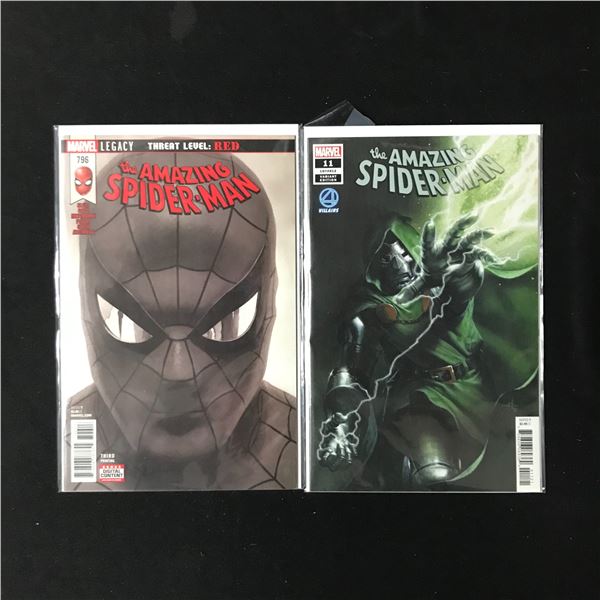 LOT OF 2 AMAZING SPIDERMAN COMICS (MARVEL COMICS)