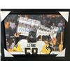 Image 1 : PROFESSIONALLY FRAMED KRIS LETANG SIGNED PITTSBURG PENGUINS CUP WIN PHOTO (FRAMEWORTH COA)