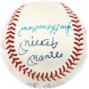 Image 1 : New York Yankees Greats Autographed Baseball With 7 Signatures Including Mickey Mantle JSA COA