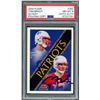 Image 1 : 2000 TOM BRADY SIGNED FLEER ROOKIE CARD (PSA GRADED 8)