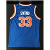 Image 1 : PATRICK EWING SIGNED NEW YORK KNICKS JERSEY (KB COA)