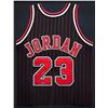 Image 2 : 2009 MICHAEL JORDAN SIGNED CHICAGO BULLS  HALL OF FAME JERSEY (UPPER DECK COA)