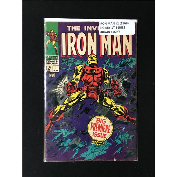 BIG KEY MARVEL COMICS NO.1 THE INVINCIBLE IRON MAN