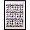 Image 1 : 2013 TIGER WOODS SIGNED SPA GOLF UNCUT SHEET 57/200 (UPPER DECK COA)