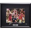 Image 1 : PROFESSIONALLY FRAMED YAO MING AND TRACY MCGRADY SIGNED DISPLAY (BECKETT COA)