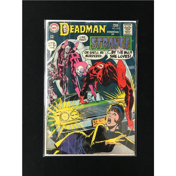 DC COMICS NO.214 DEADMAN STARRING STRANGE ADVENTURES