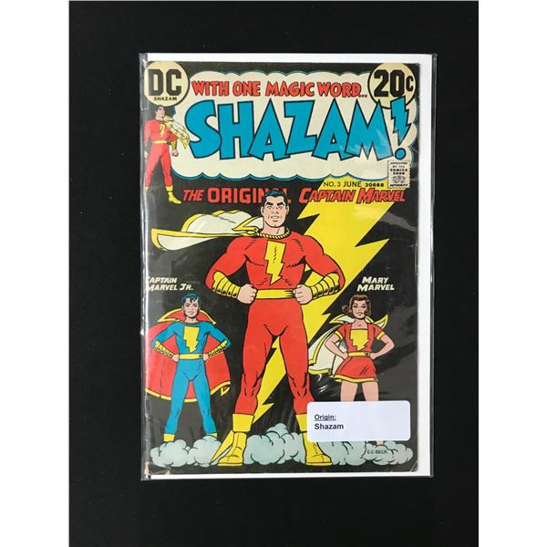 DC COMICS NO.3 SHAZAM