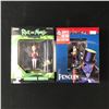 Image 1 : DC SUPER HERO COLLECTION: THE PENGUIN ACTION FIGURE & RICK AND MORTY SUMMER SMITH ACTION FIGURE