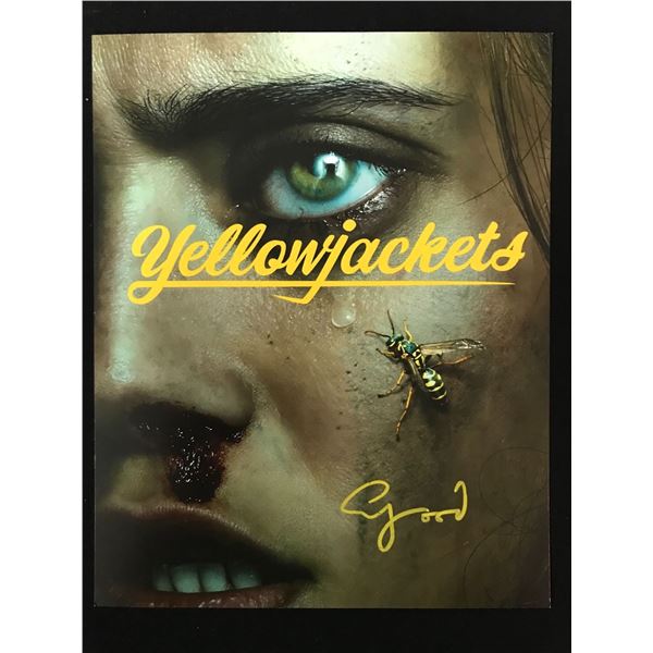 ELIJAH WOOD SIGNED  YELLOWJACKETS  8X10 PHOTO (WWOC COA)