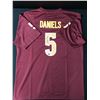 Image 1 : JAYDEN DANIELS SIGNED WASHINGTON COMMANDERS JERSEY (KB AUTHENTICS COA)