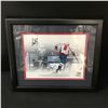 Image 1 : PROFESSIONALLY FRAMED ALEXANDER OVECHKIN SIGNED 800TH CAREER GOAL PHOTO 108/800 (FANATICS COA)