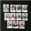 Image 1 : LOT OF 11 UPPER DECK SP AUTHENTIC CARDS - SOME AUTOGRAPHED