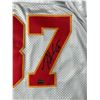 Image 2 : TRAVIS KELCE SIGNED KANSAS CITY CHIEFS JERSEY (WORLD AUTOS COA)