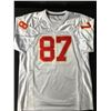 Image 3 : TRAVIS KELCE SIGNED KANSAS CITY CHIEFS JERSEY (WORLD AUTOS COA)