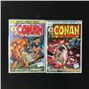 Image 1 : LOT OF 2 CONAN THE BARBARIAN COMICS (MARVEL COMICS)