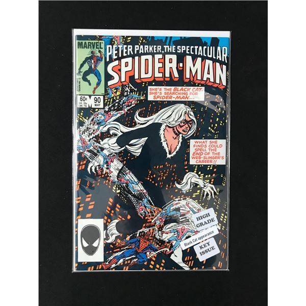 MARVEL COMICS NO.90 PETER PARKER, THE SPECTACULAR SPIDERMNA