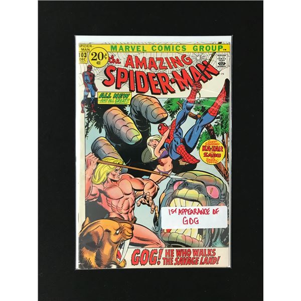 MARVEL COMICS NO.103 THE AMAZING SPIDERMAN