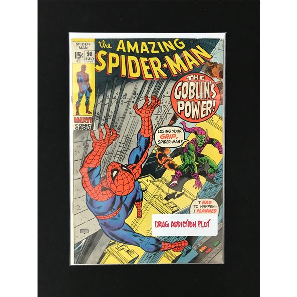 MARVEL COMICS NO.98 THE AMAZING SPIDERMAN