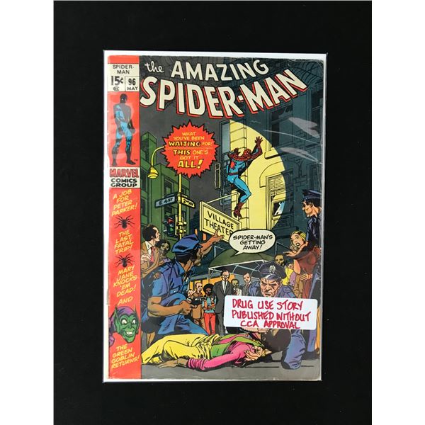 MARVEL COMICS NO.96 THE AMAZING SPIDERMAN