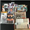 Image 1 : TWO BOXES OF ASSORTED HOCKEY CARDS, 1990s BATMAN DVD, 1992 SPORTS VUE NEWSPAPER