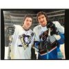 Image 1 : SIDNEY CROSBY AND ALEXANDER OVECHKIN  SIGNED 8 X 10 (GCG HOLO)