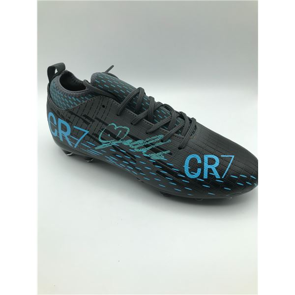 CHRISTIANO RONALDO SIGNED SOCCER CLEAT (WORLD AUTOS COA)