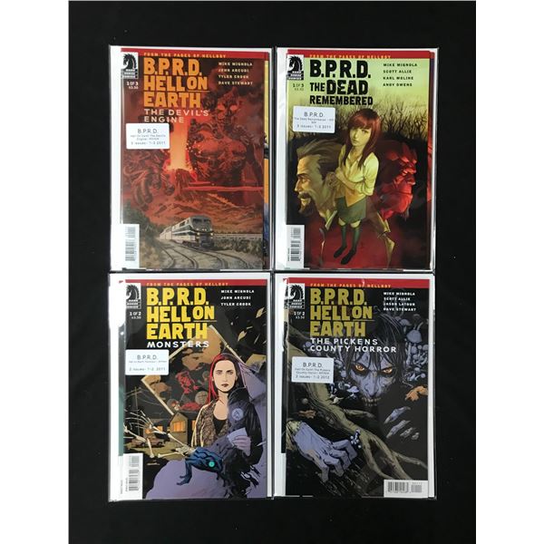 LOT OF 4 B.P.R.D COMICS (DARK HORSE COMICS)