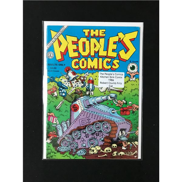 KITCHEN SINK COMICS THE PEOPLES COMICS