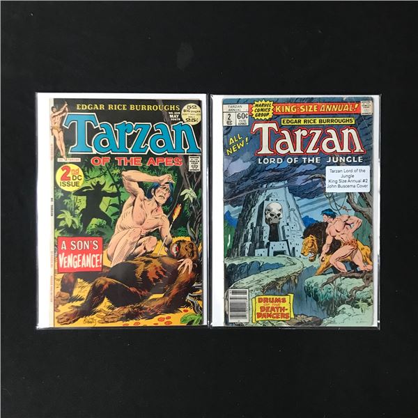 LOT OF 3 TARZAN COMICS (MARVEL COMICS)