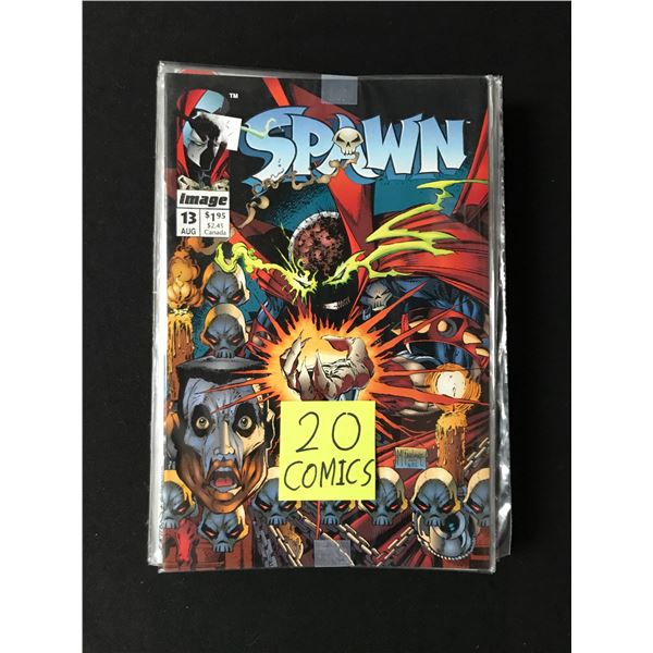LOT OF 20 COMICS VARIOUS TITLES