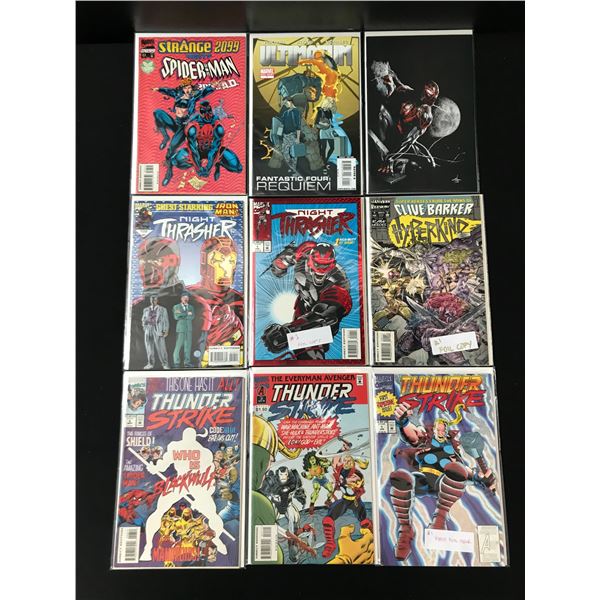 LOT OF 9 COMICS VARIOUS TITLES