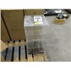 Image 2 : Qty 4 Square Plexiglass Spinner Display Cubes 12" x 12" x 24"H