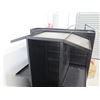Image 2 : Black Adjustable Multi-Section Display Rack w/ Pegboard Back 39" x 34" x 48"H