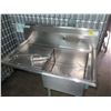 Image 2 : Green World TSA-1-L1 Single Basin Sink w/ Drainboard 39" x 22" x 37"H