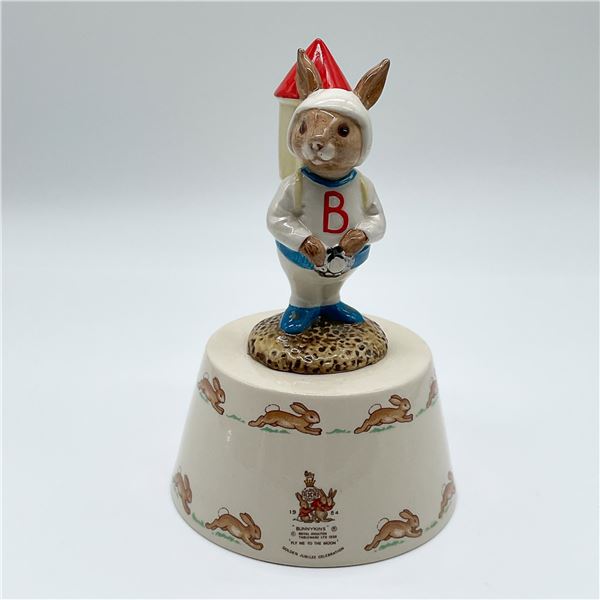 Royal Doulton Bunnykins Music Box, Fly Me to the Moon